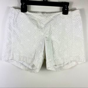Lilly Pulitzer White Shorts, Size 00
